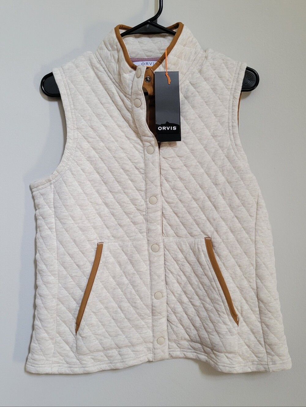 NWT Orvis Quilted Vest Women Size M Outdoor Gorpcore Hiking Layers